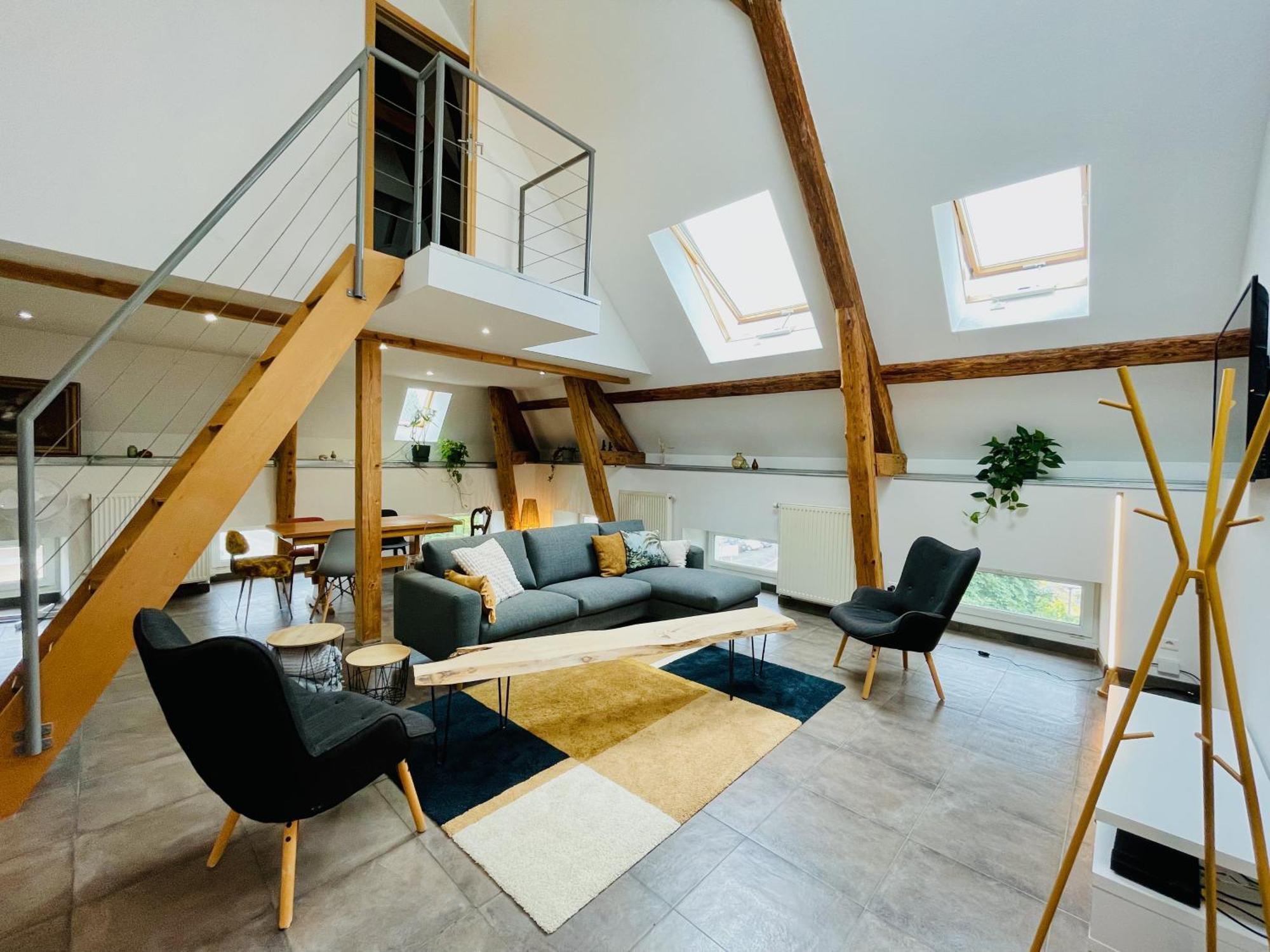 Duplex + Parking Gratuit Facile Lejlighed Sainte-Suzanne  Eksteriør billede